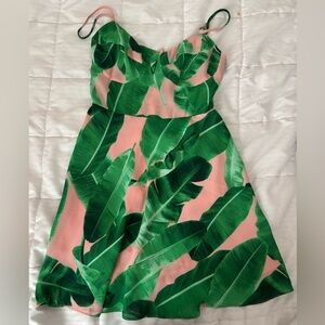 Buddy Love Green Leaf Dress